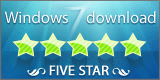 windows 7 Five Star award.
